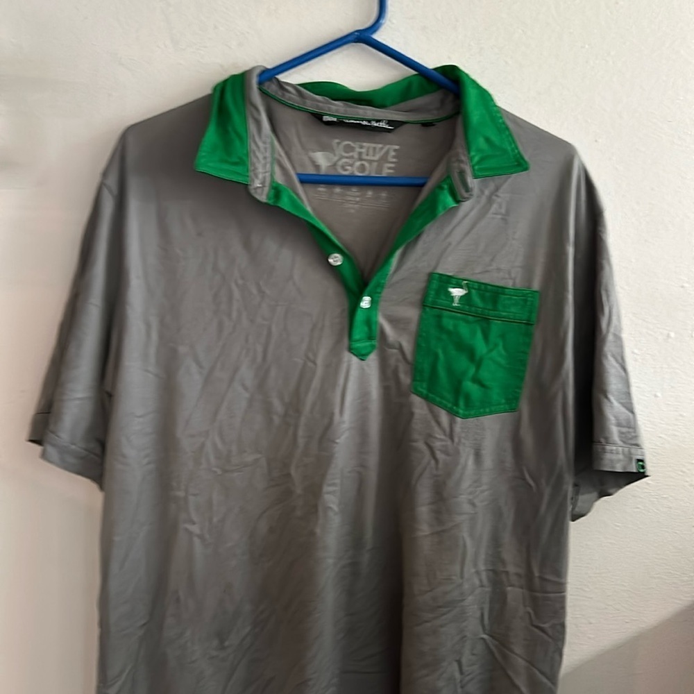 Travis Mathew golf shirt